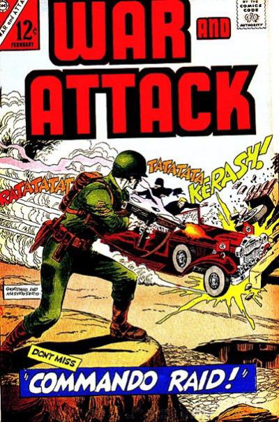 War and Attack (Charlton, 1966 series) #58 February 1967