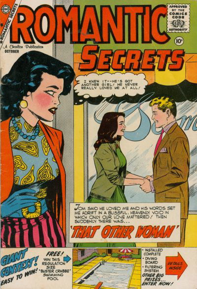 Romantic Secrets (Charlton, 1955? series) #23 (October 1959)