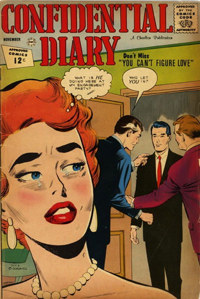 Confidential Diary (Charlton, 1962? series) #15 (November 1962)