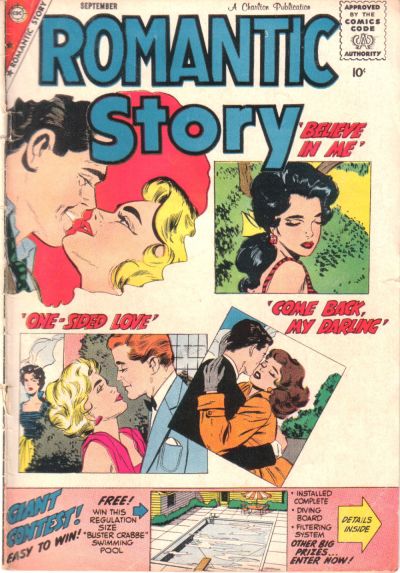 Romantic Story (Charlton, 1954 series) #45 (September 1959)