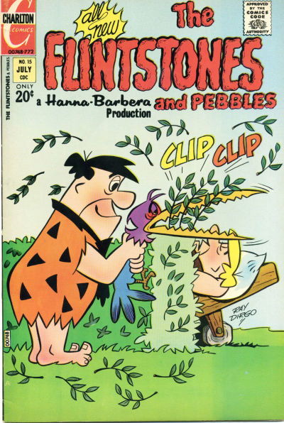 The Flintstones (Charlton, 1970 series) #15 July 1972