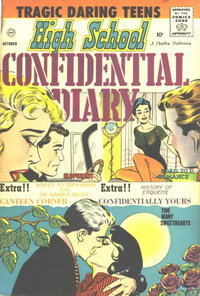 High School Confidential Diary (Charlton, 1960 series)  #3 (October 1960)