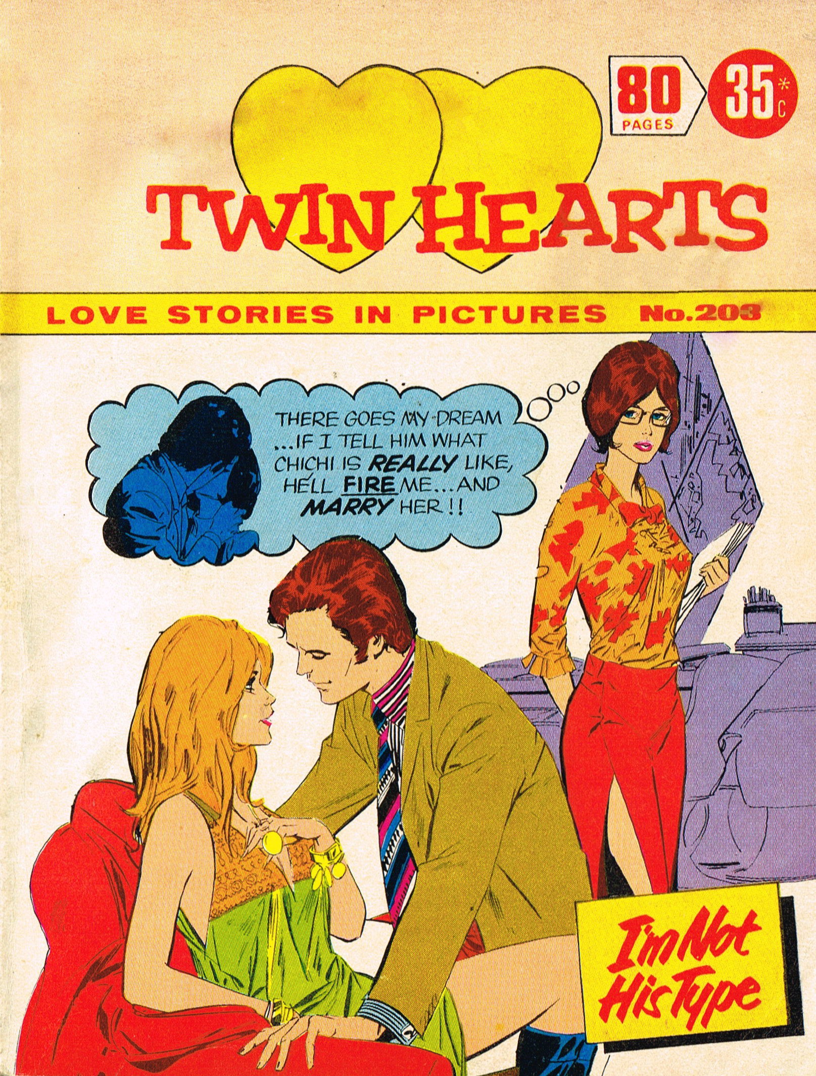 Twin Hearts (KG Murray, 1974 series) #203 ([February 1976?])