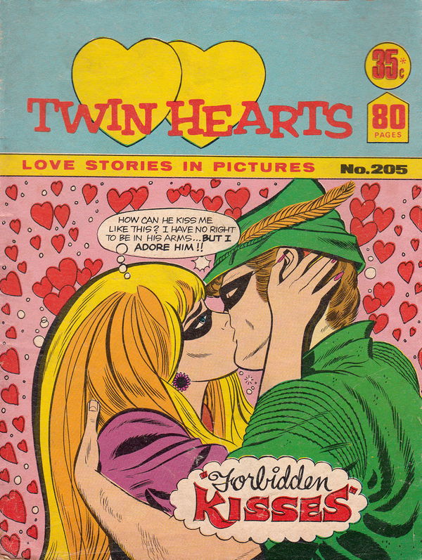 Twin Hearts (KG Murray, 1974 series) #205 ([1976?])