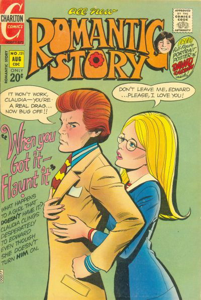 Romantic Story (Charlton, 1954 series) #121 August 1972