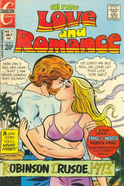 Love and Romance (Charlton, 1971 series) #13 (July 1973)
