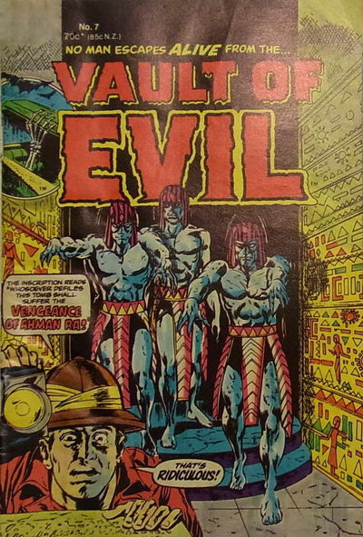 Vault of Evil (Yaffa, 1978? series) #7 [March 1981?]