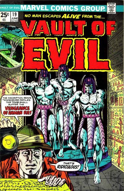 Vault of Evil  #19 (June 1975)
