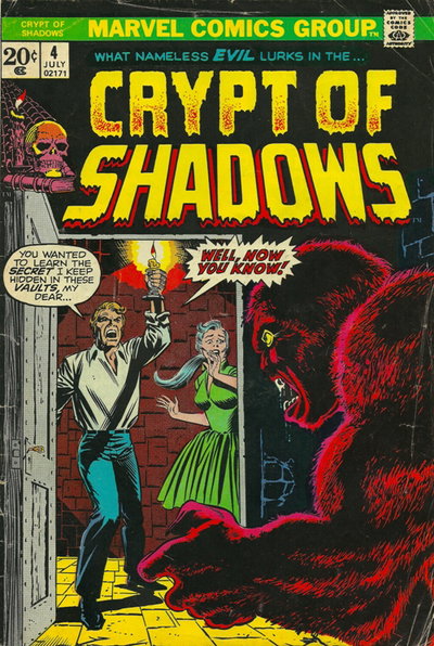 Crypt of Shadows  #4 (July 1973)
