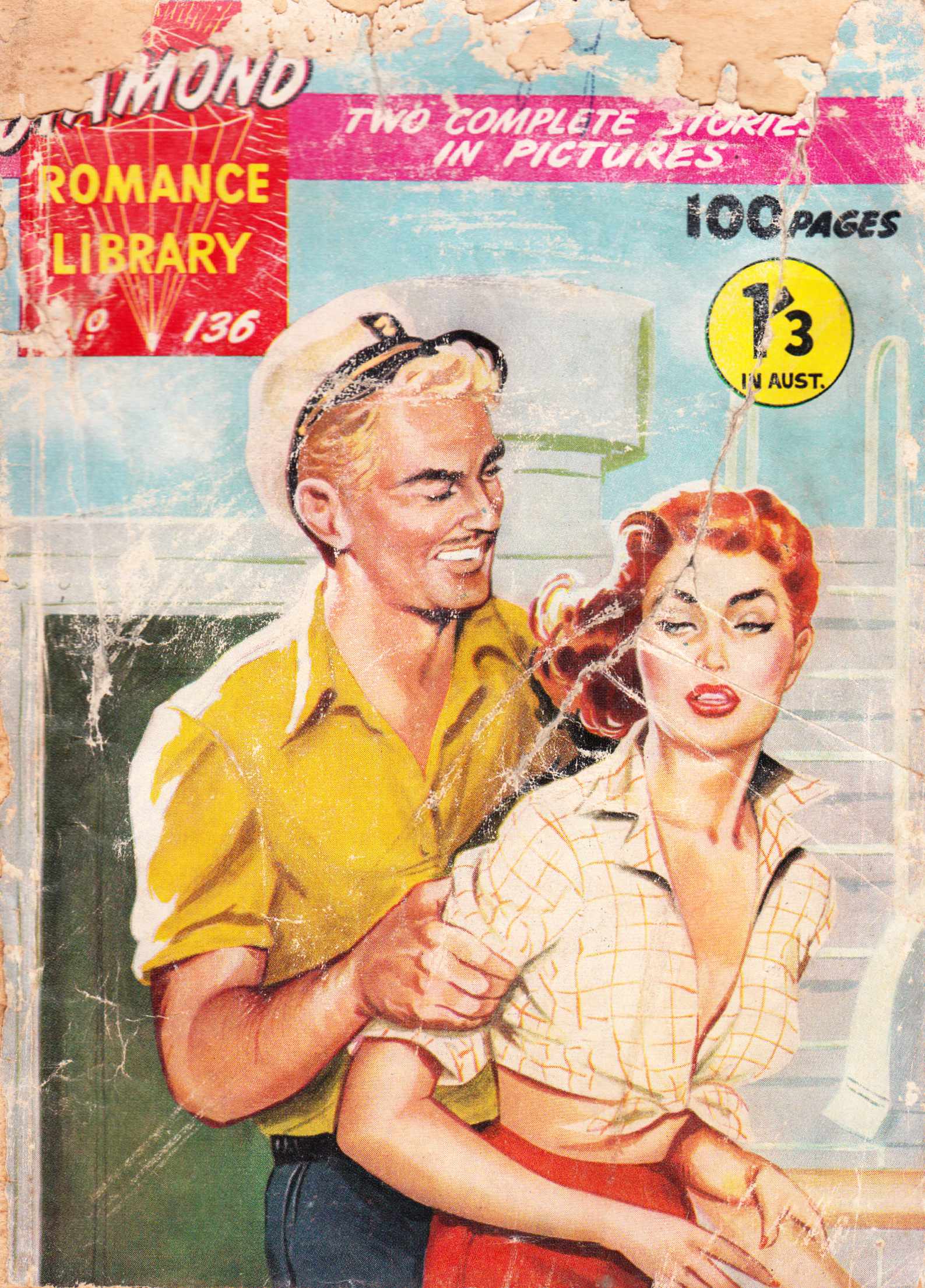 Diamond Romance Library (Apache, 1958 series) #136 ([March 1958?])