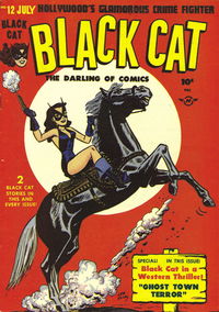 Black Cat Comics (Harvey, 1946 series) #12 (July 1948)