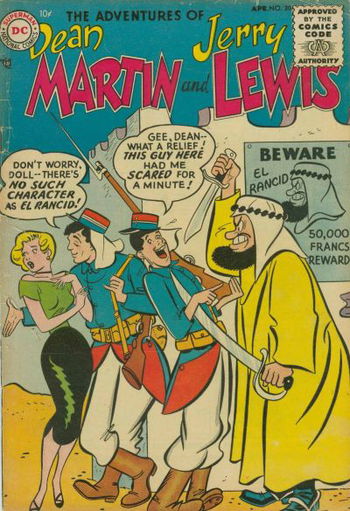 The Adventures of Dean Martin & Jerry Lewis (DC, 1952 series) #20