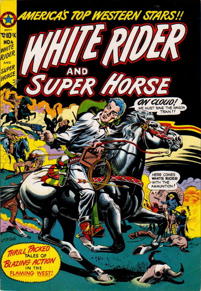 White Rider and Super Horse  #11 (4) (September 1950)