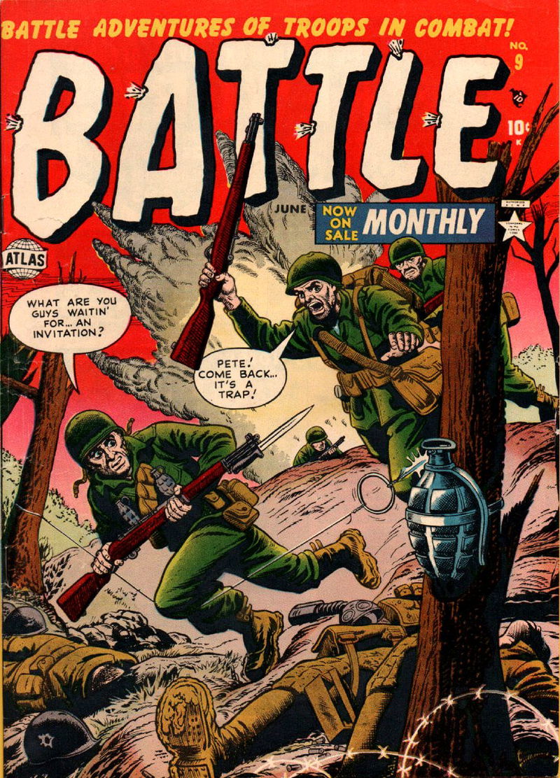 Battle (Atlas [Marvel], 1951 series) #9 (June 1952)