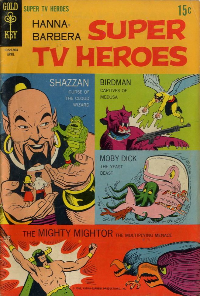Hanna-Barbera Super TV Heroes (Western, 1968 series) #5 (April 1969)