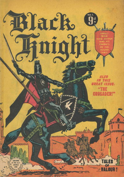 Black Knight (Horwitz, 1955 series) #1 ([October 1955?])