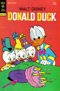 Donald Duck (Western, 1962 series)  #154 (January 1974) — Untitled [Birthday Cake]