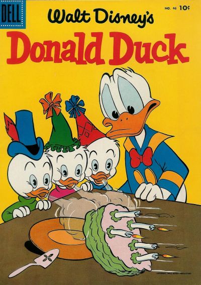 Walt Disney's Donald Duck (Dell, 1952 series) #46 (March-April 1956)