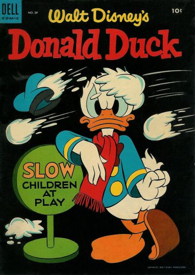 Walt Disney's Donald Duck  #39 (January-February 1955)