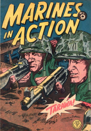 Marines in Action (Horwitz, 1954 series) #1 (September 1955)