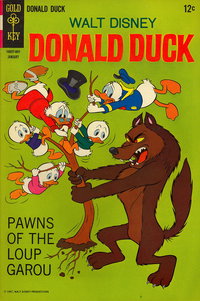 Donald Duck (Western, 1962 series)  #117 (January 1968) — Pawns of the Loup Garou