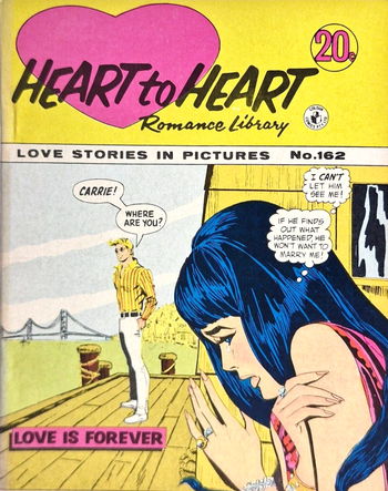 Heart to Heart Romance Library (Colour Comics, 1958 series) #162 ([November 1971?])