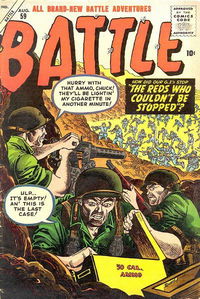 Battle (Atlas [Marvel], 1951 series) #59 August 1958