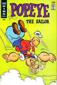 Popeye (King, 1966 series) #88 August 1967