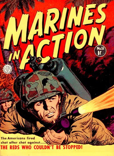 Marines in Action  #31 ([March 1958?])