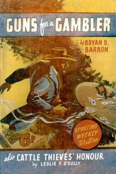 Sporting Weekly (Transport, 1920? series)  — Guns for a Gambler ([1945?])