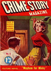 Crime Story Magazine (Blue Diamond, 1950? series) v6#6 October 1953