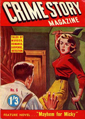 Crime Story Magazine (Blue Diamond, 1950? series) v6#6 (October 1953)