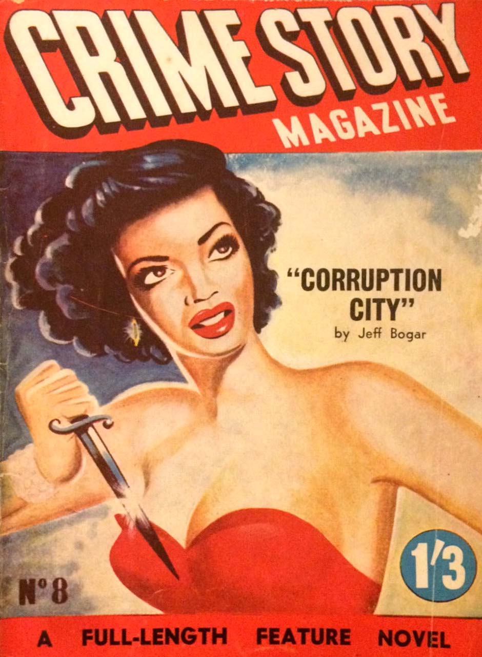 Crime Story Magazine (Blue Diamond, 1950? series) v6#8 ([February 1954?])