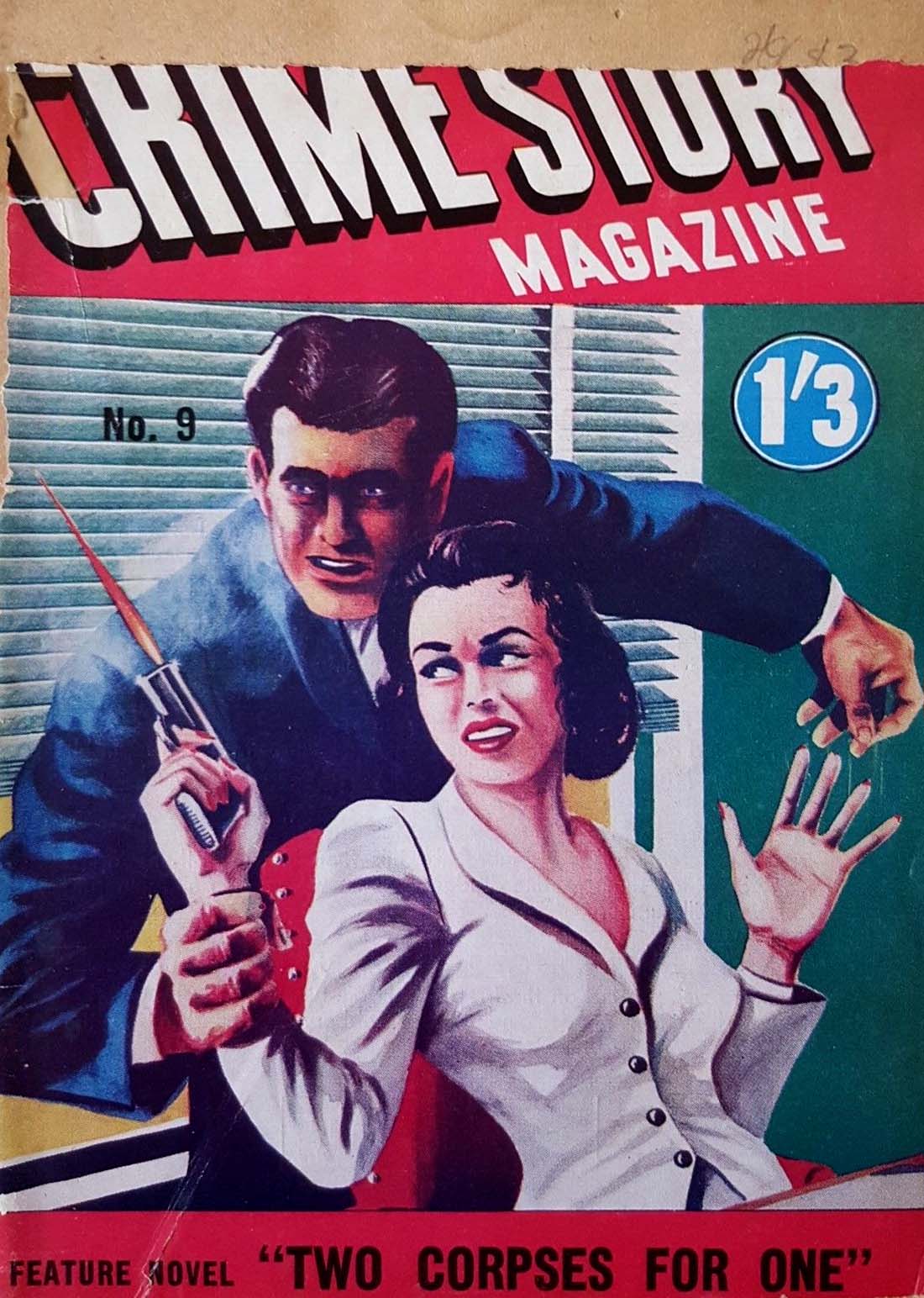 Crime Story Magazine (Blue Diamond, 1950? series) v6#9 (April 1954)