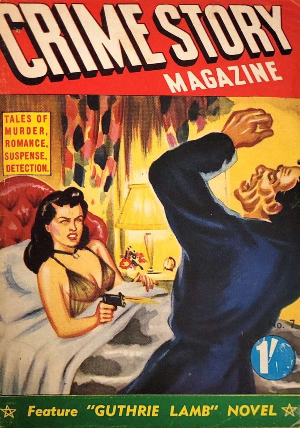 Crime Story Magazine (Blue Diamond, 1950? series) v6#7 (December 1953)