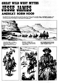 Super Giant Album (KG Murray, 1976 series) #25 — Jesse James America's Robin Hood (page 1)