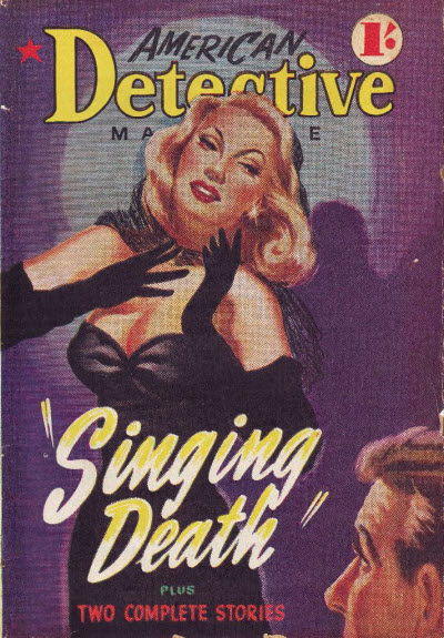 American Detective Magazine (Cleveland, 1953 series) #6 — Dinging Death (August 1953)