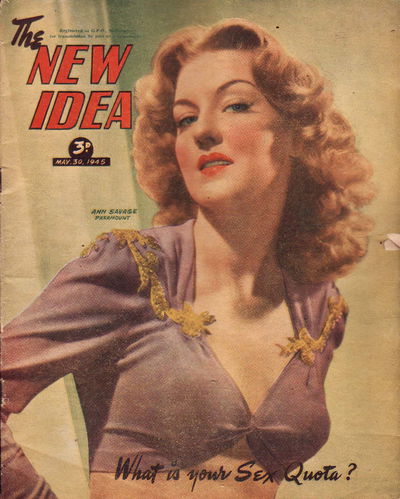 The New Idea (Fitchett, 1928 series) 30 May 1945 (30 May 1945)