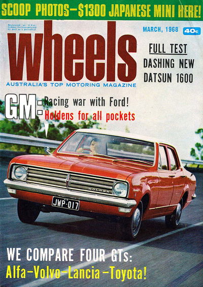 Wheels (Periodical Publications, 1957 series) v28#5 March 1968