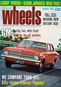 Wheels (Periodical Publications, 1957 series)  v28#5 (March 1968)