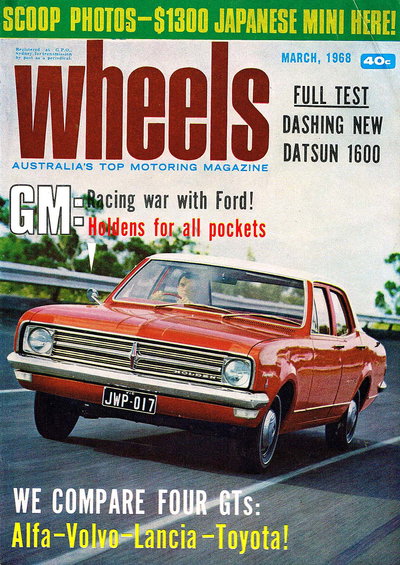 Wheels  v28#5 (March 1968)