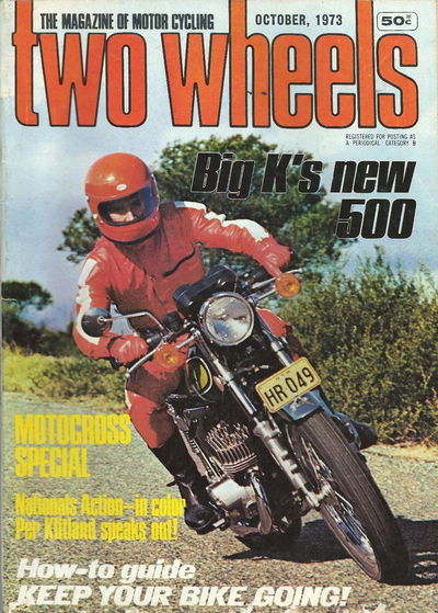 Two Wheels (KG Murray, 1973? series) v9#2 (October 1973)