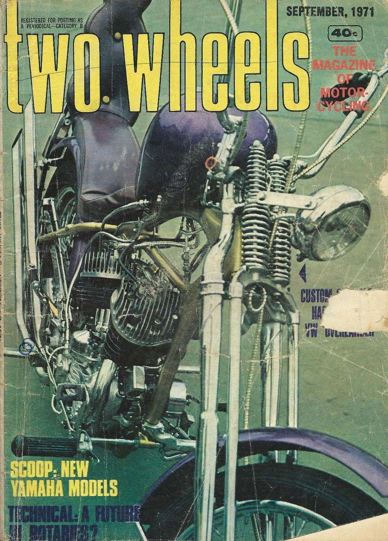 Two Wheels (Periodical Publications, 1969 series) v5#1 (September 1971)