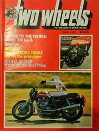 Two Wheels (KG Murray, 1973? series) v18#3 May 1978