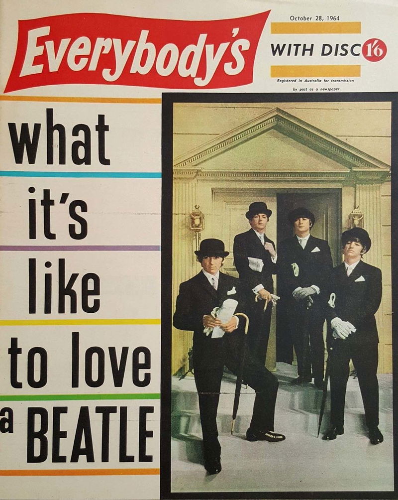 Everybody's (Consolidated Press, 1961 series)  — with Disc (28 October 1964)
