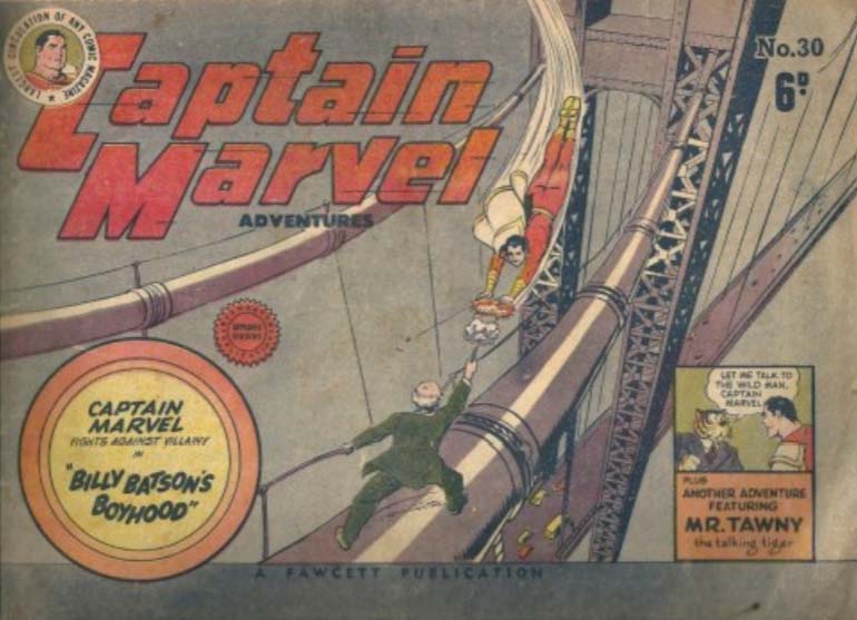 Captain Marvel Adventures (Cleland, 1949 series) #30 ([January 1949?])