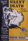 Sporting Weekly (Transport, 1920? series) v13#155 — Silent Death (9 May 1944)