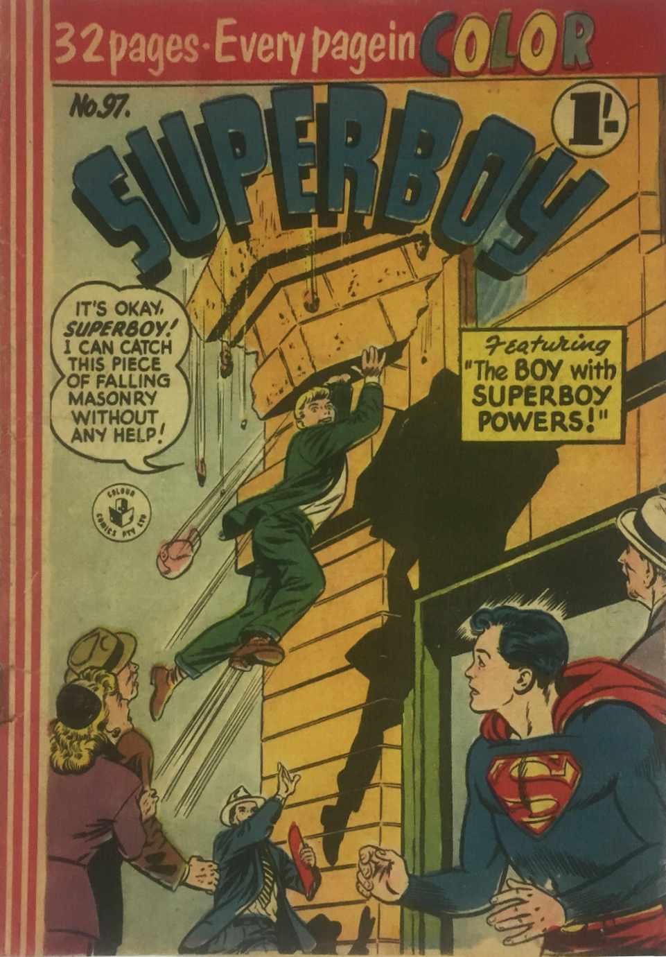 Superboy (Colour Comics, 1950 series) #97 ([March 1957?])