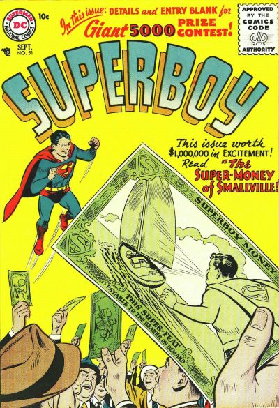 Superboy (DC, 1949 series) #51 (September 1956)