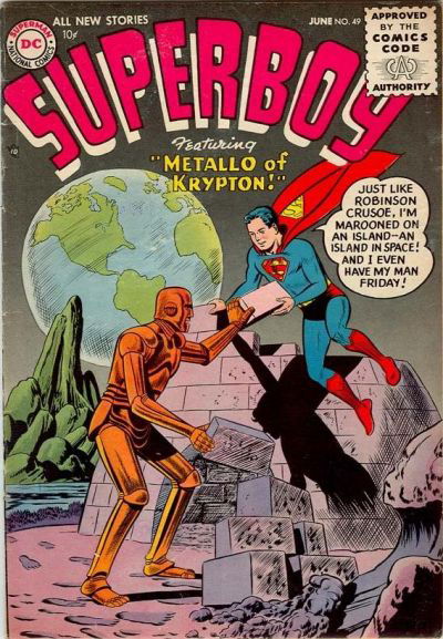 Superboy (DC, 1949 series) #49 (June 1956)